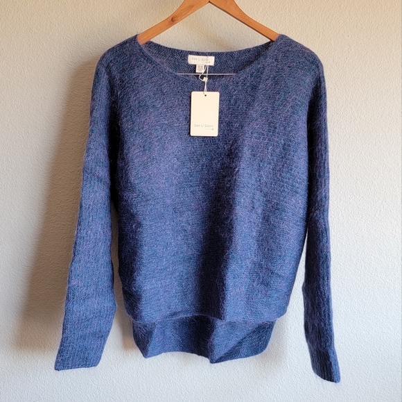 Anthropologie Sweaters - See U Soon Mohair Wool Blend Sweater